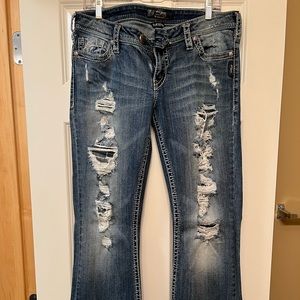 Silver jeans in style Tuesday